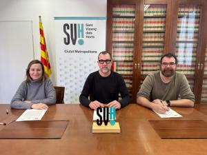 Acuerdo entre partidos para aprobar los presupuestos municipales en Sant Vincenç dels Horts