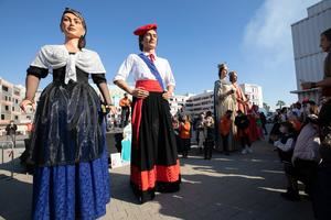 Àlex y Eulàlia son los nuevos gigantes modernos y jóvenes de Viladecans