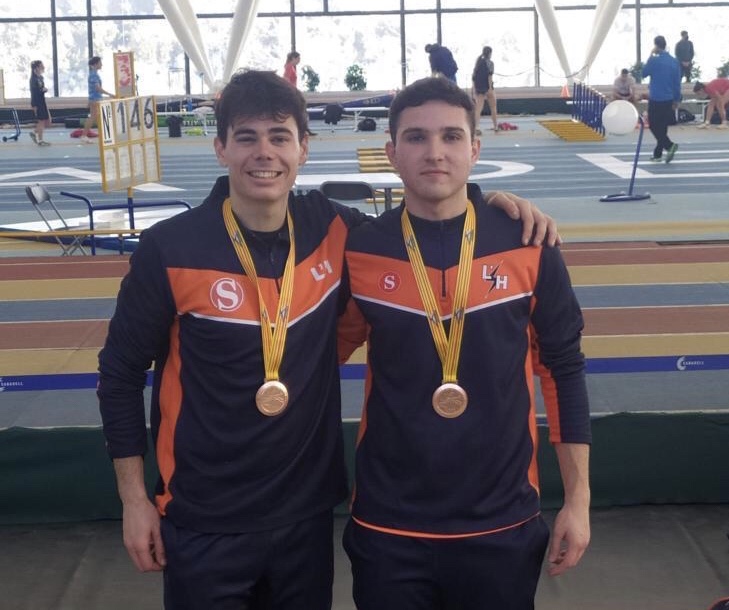 Fin de semana de medallas para L'Hospitalet Atletisme y otras deportistas del Baix Llobregat