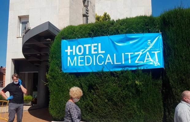 El hotel medicalizado de Sant Andreu que se desmantela por el rechazo de Salut ha salido gratis