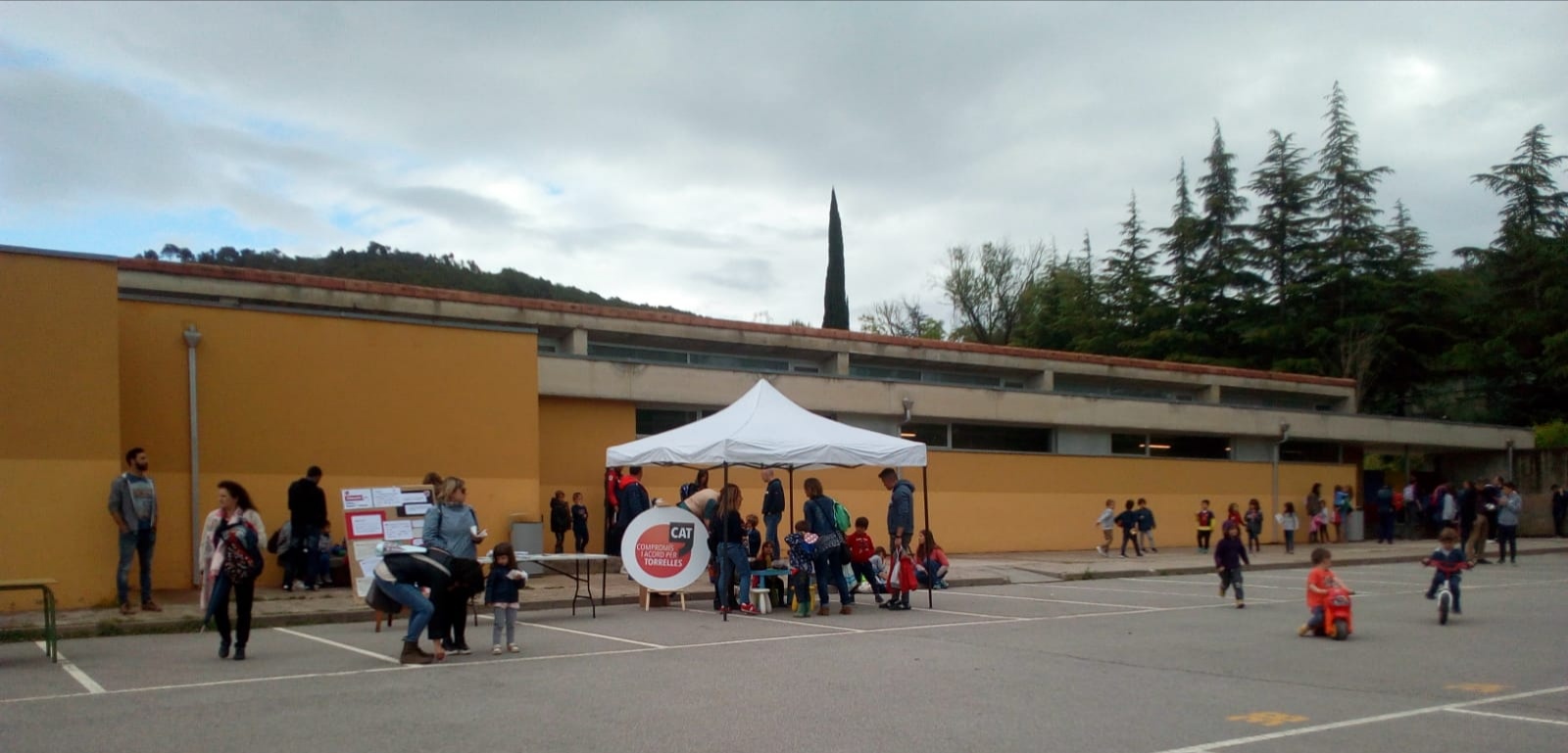 Tancament de la campanya electoral en Torrelles, la Catalunya en miniatura