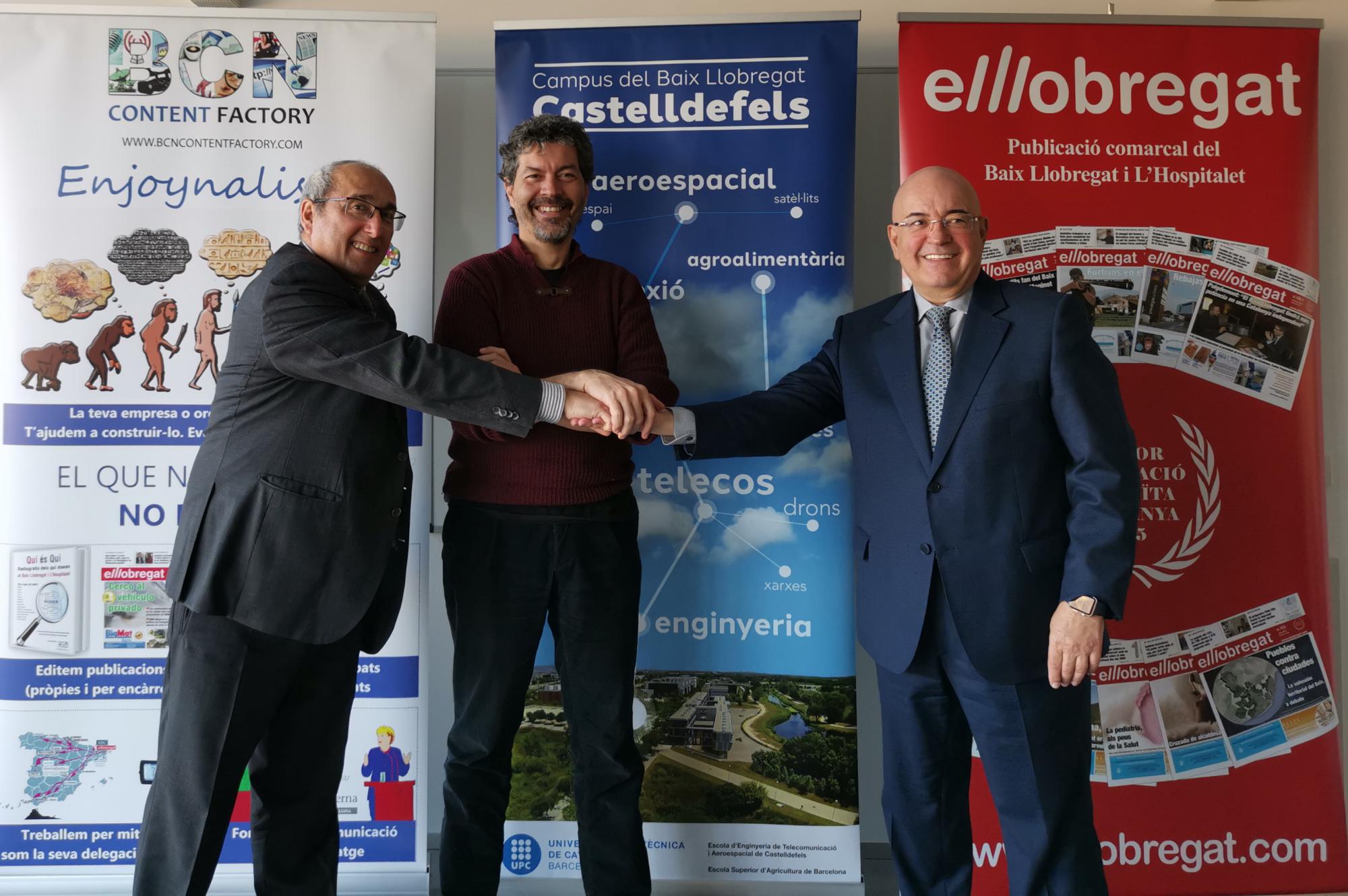 La Universitat Politècnica de Catalunya (UPC) y El Llobregat consolidan su colaboración en la difusión del conocimiento
