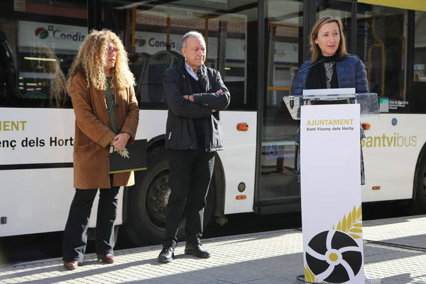 Sant Vicenç dels Horts inaugura una nueva red de bus urbano 