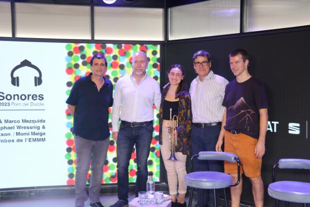 Presentación de la 9a edición del PAS (Pont a les Arts Sonores) en la Casa SEAT en Barcelona