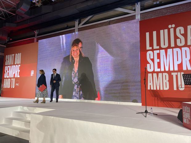 Acto de presentación de la candidatura