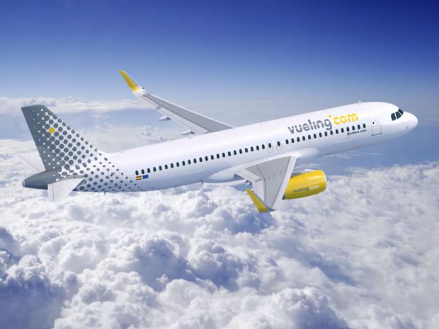 Uno de los Airbus 320 de Vueling.