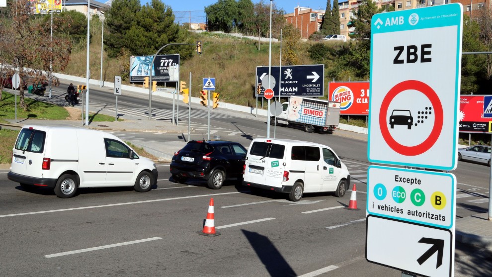 Los vehículos con etiqueta amarilla podrán circular en la ZBE en 2022
