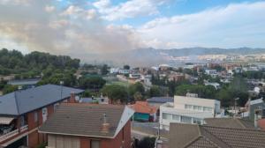 ¡Última hora! Controlado el incendio del camí del Llor sin que haya que lamentar heridos