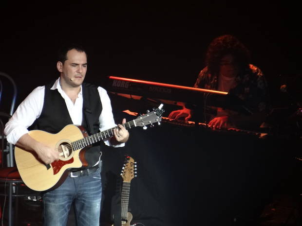 Serrano, en el Gran Rex de Buenos Aires, en 2012