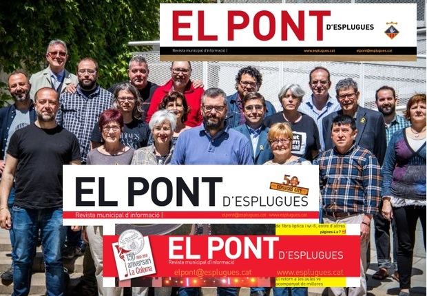La Junta Electoral de Zona pide la retirada del último boletín municipal de Esplugues por ser partidista