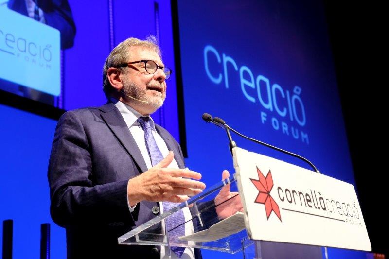 Cebrián cierra el Cornellà Creació Fòrum 2019: "El sistema no aguantará con las desigualdades existentes"