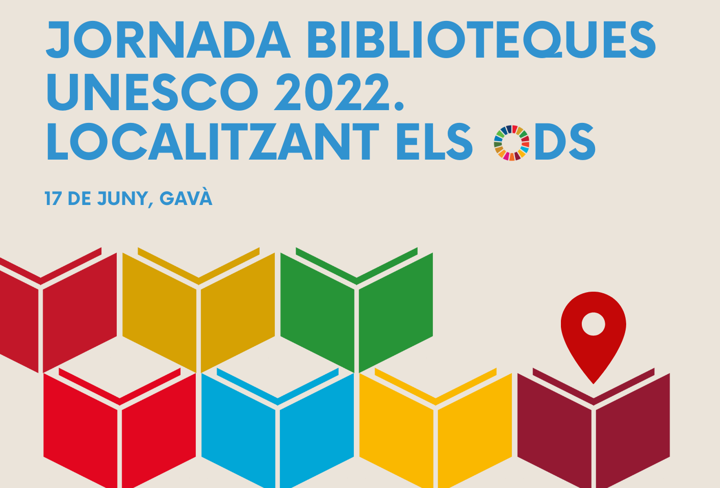 Gavà será la sede de la Jornada Bibliotecas UNESCO 2022