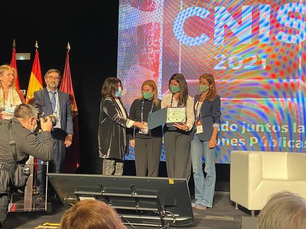 Viladecans gana el premio CNIS 2021 al mejor proyecto consolidado de innovación pública en España