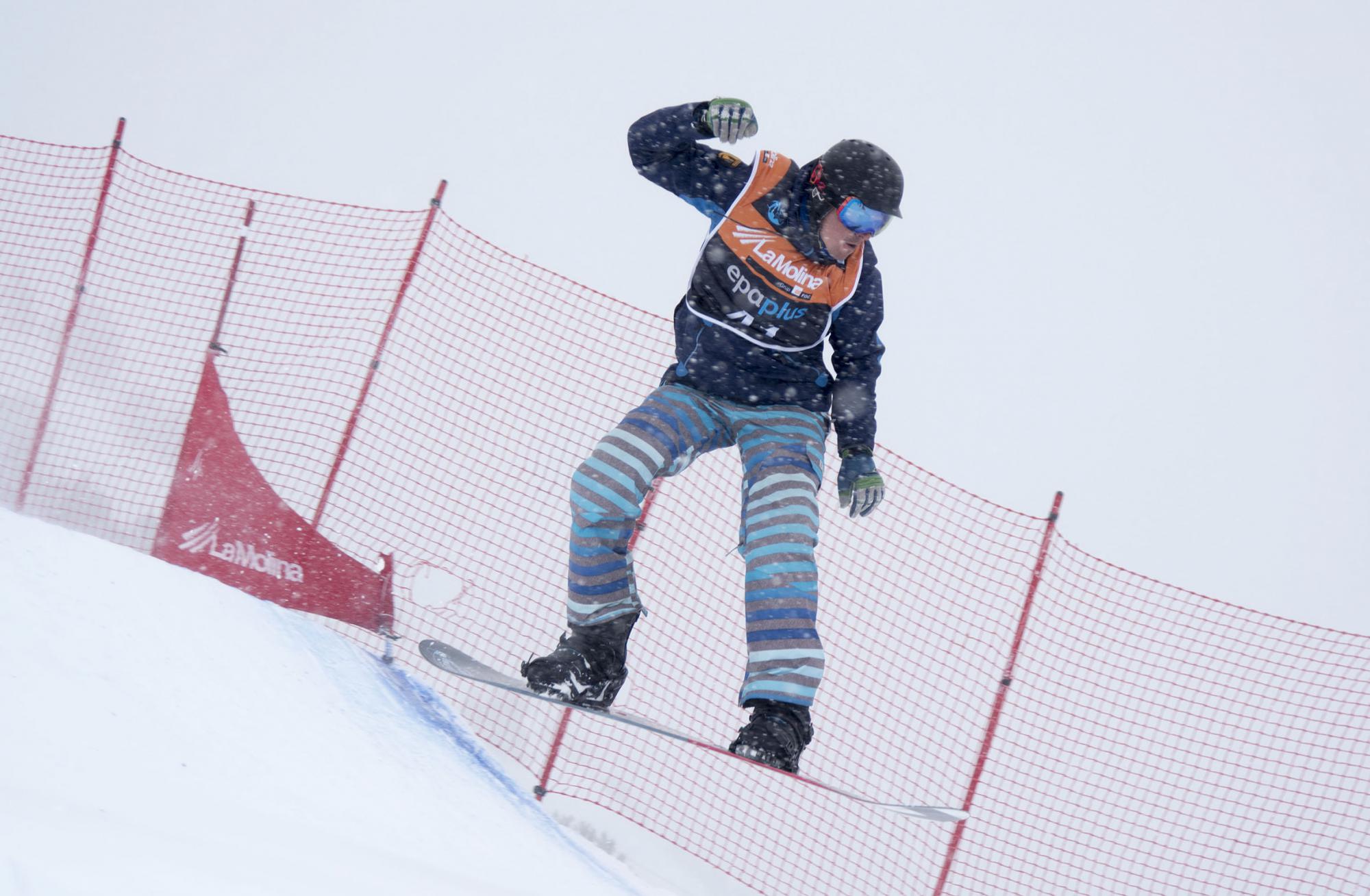 La Molina Corona els primers campions del món de para-snowboard cross IPC