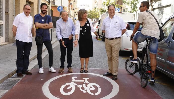 La travesía Industrial de L’Hospitalet contará con un nuevo carril bici entre Caterina Albert y Rambla de la Marina