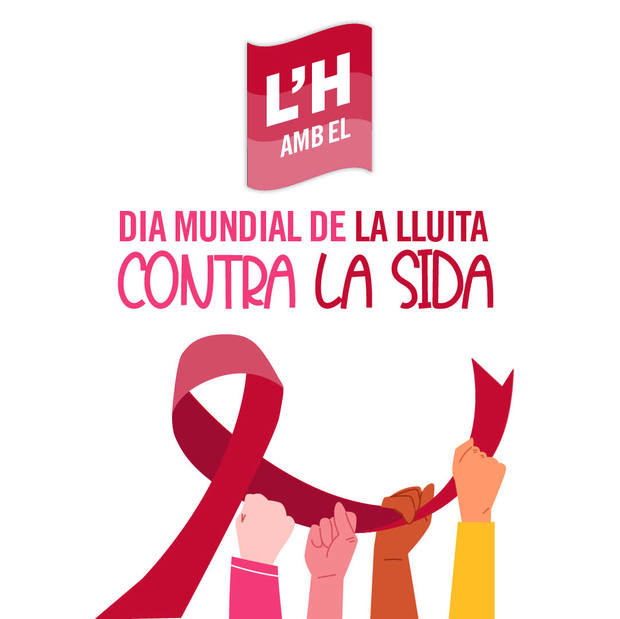 L’Hospitalet conmemora el Día Mundial de la Lucha contra el Sida