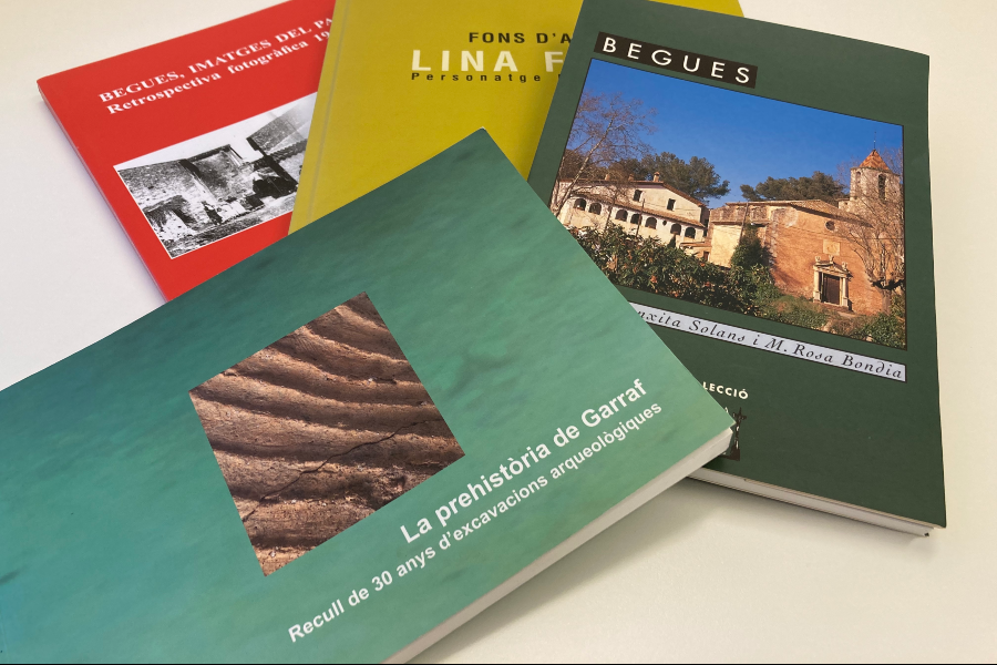 El Ayuntamiento de Begues publicará nuevos libros sobre la historia del municipio
