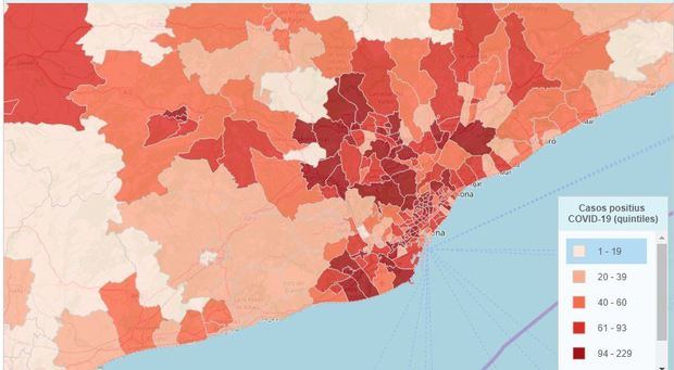 La Generalitat tarda cuatro días en actualizar el número de positivos por coronavirus del Baix y L’Hospitalet