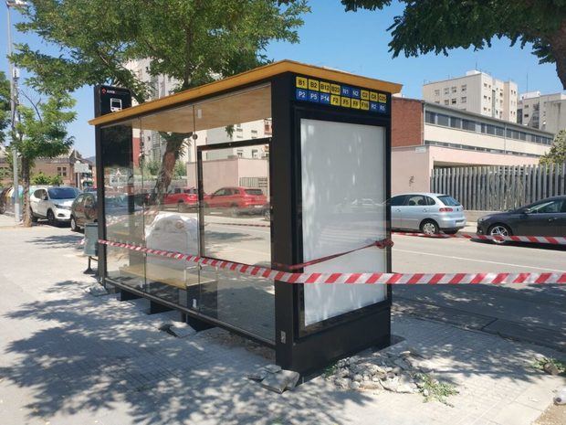 Las paradas de bus de Sant Vicenç dels Horts se renovarán con marquesinas y mejoras de accesibilidad