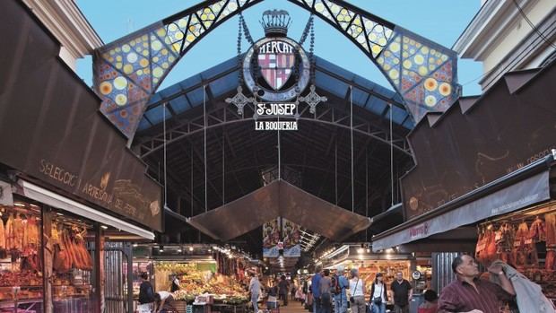 Mercados de Barcelona: La Boquería y Santa Caterina