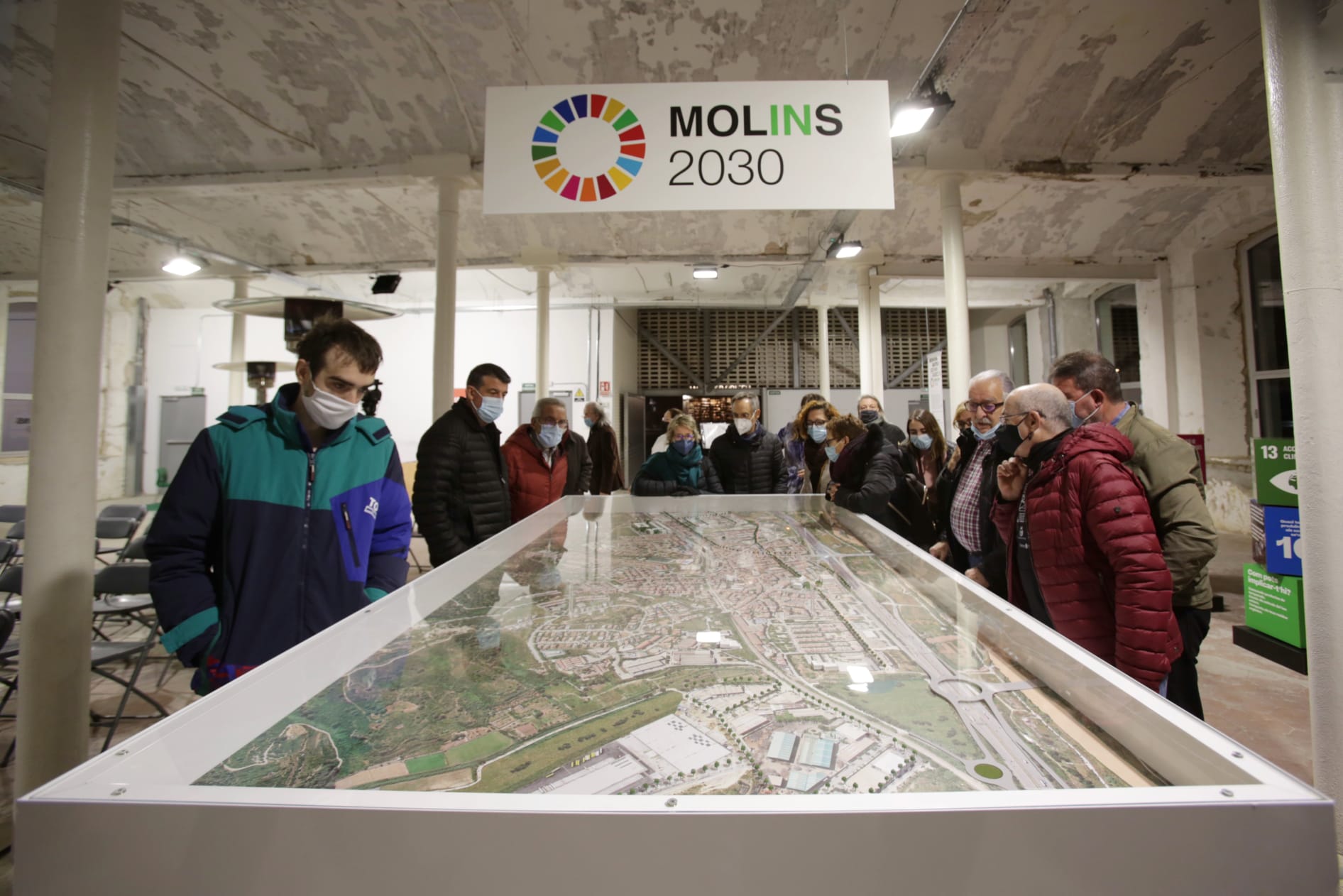 La exposición “Molins de 10” informa y sensibiliza sobre los 17 ODS