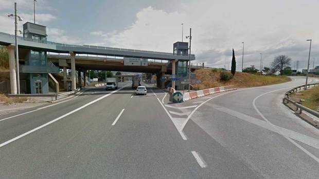 Muere un motorista en la N-340 de Sant Vicenç dels Horts tras una colisión frontal con un turismo