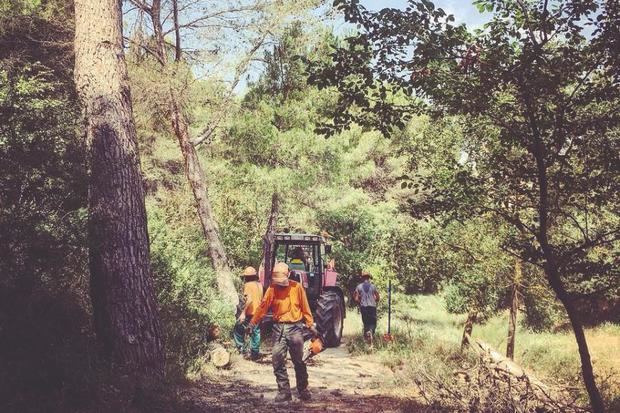 Begues ha terminado los trabajos de prevención de incendio