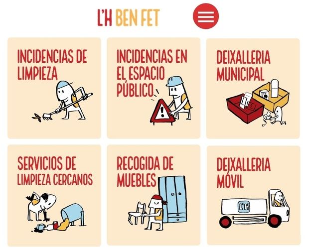 L’Hospitalet estrena una nueva app para comunicar incidencias del espacio público