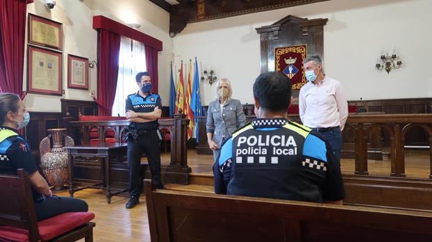 La Policía Local de Esplugues cuenta con su máximo número de agentes tras su último aumento de la plantilla