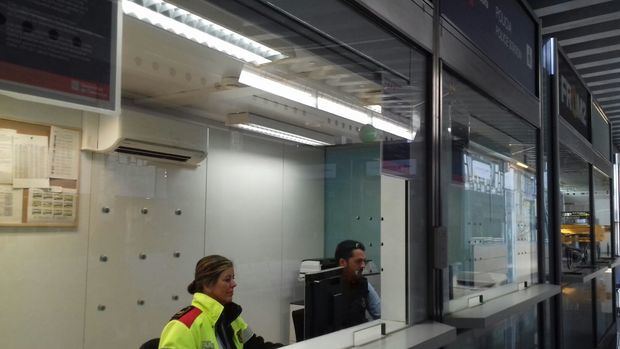 Mossos traslada su oficina de atención ciudadana al centro de la Terminal 2