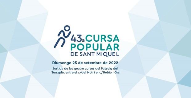 El 25 de septiembre volverá la Cursa Popular de Sant Miquel