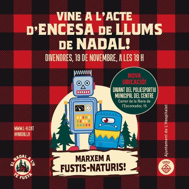 L’Hospitalet celebrará el encendido del alumbrado de Navidad