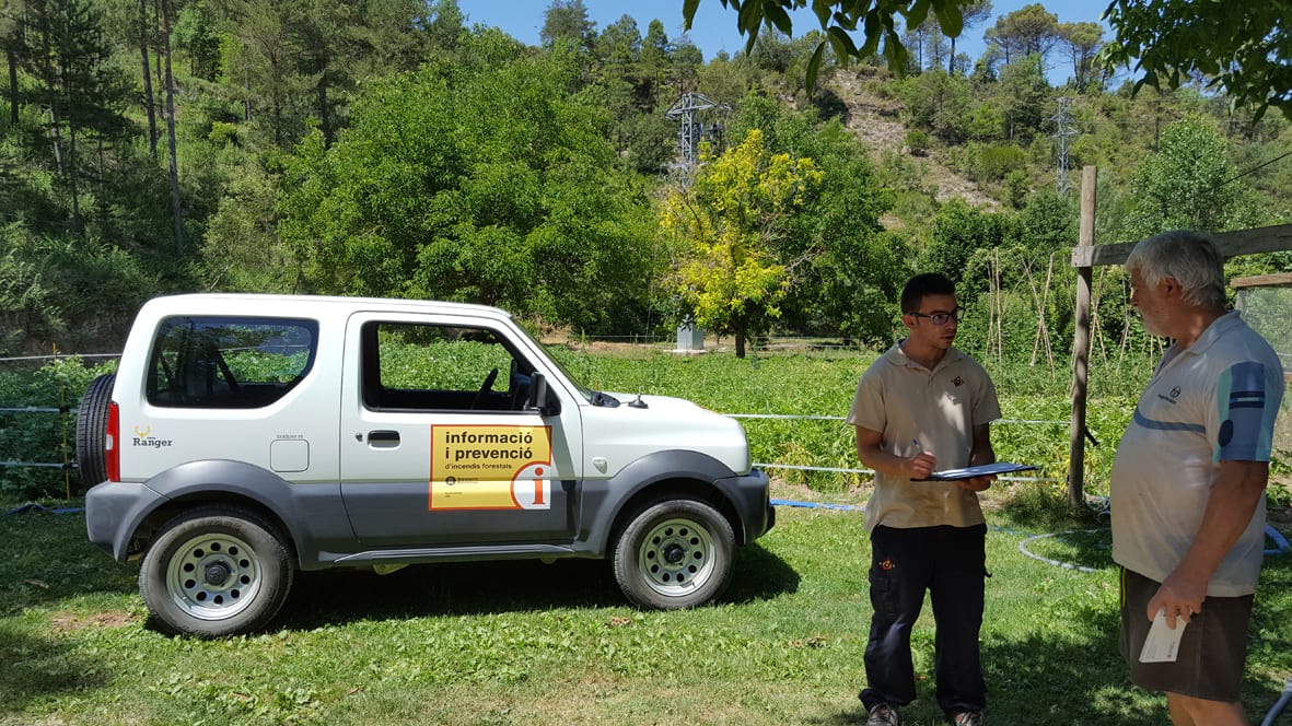 La media de incendios baja durante la segunda quincena de agosto