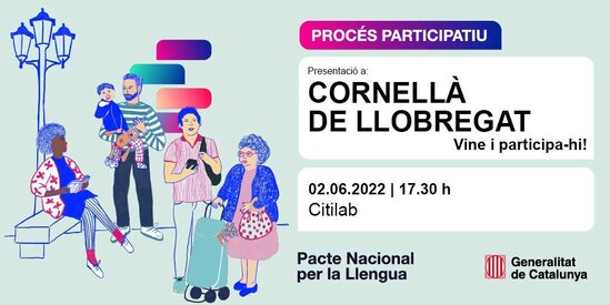 Cornellà acogerá el acto del Pacto Nacional por la Lengua sobre el futuro del catalán