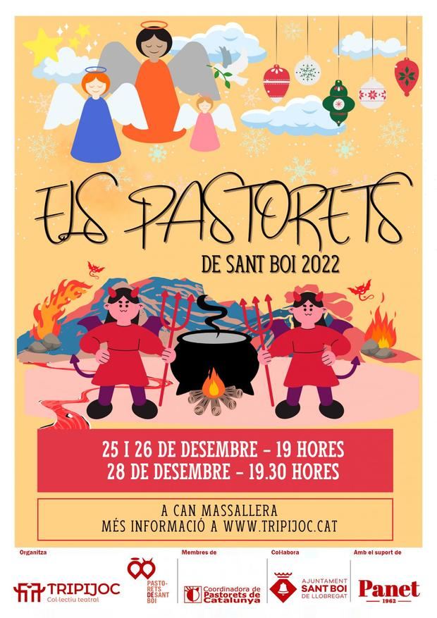 Els Pastorets presentes un año más en Sant Boi con su cómica representación