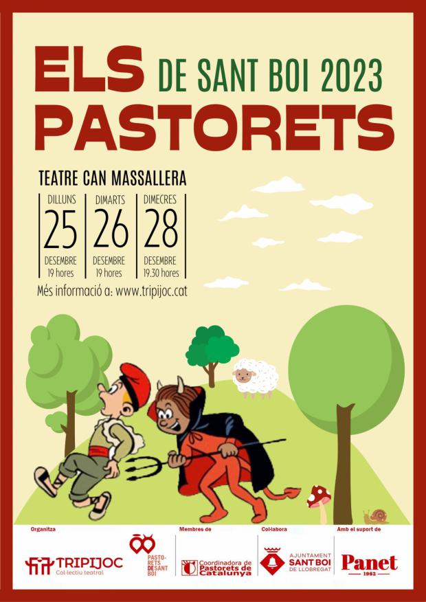 Cartel promocional de los Pastorets de Sant Boi 2023