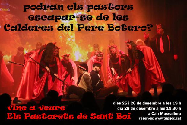 Cartel promocional de los Pastorets de Sant Boi 2023