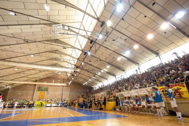 El Pavelló Esportiu Municipal de Martorell.