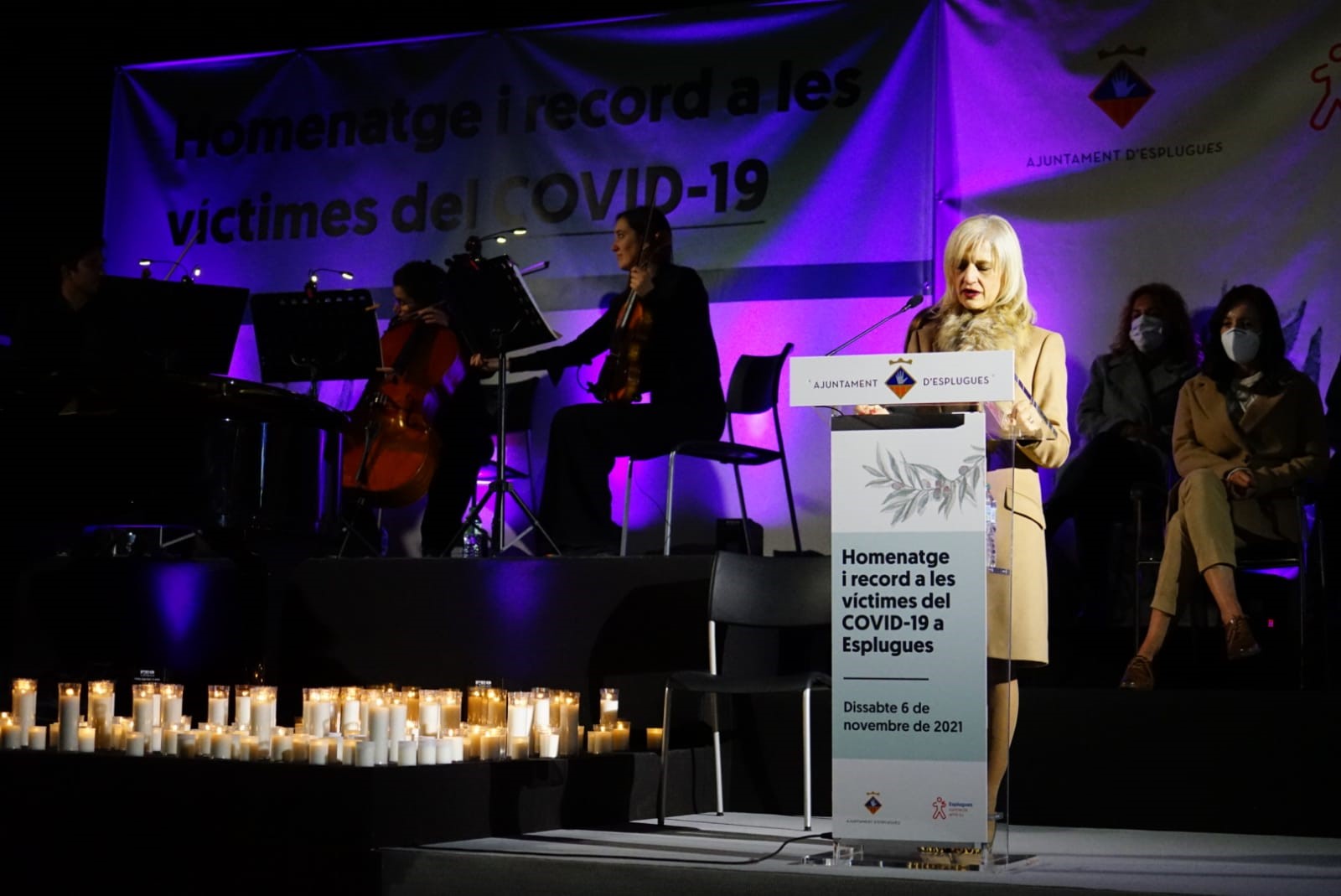 Esplugues estrena la 'Plaça dels Records' en homenaje a las víctimas del Covid-19
