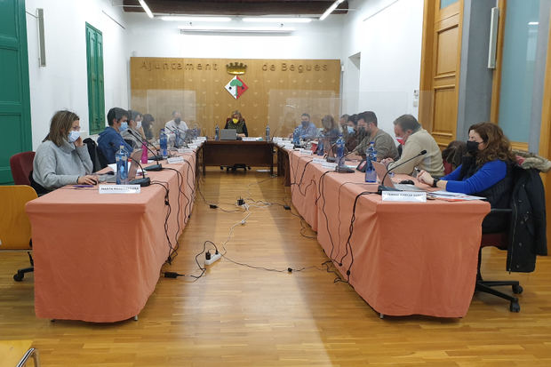 Begues aprueba los presupuestos municipales de 2022