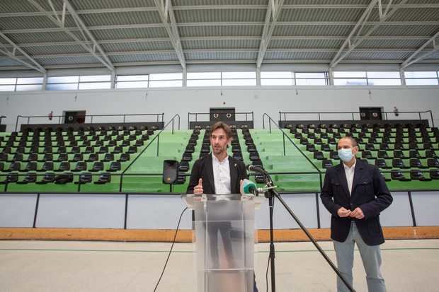 Termina la remodelación de la pista 1 del Polideportivo Municipal de Molins de Rei