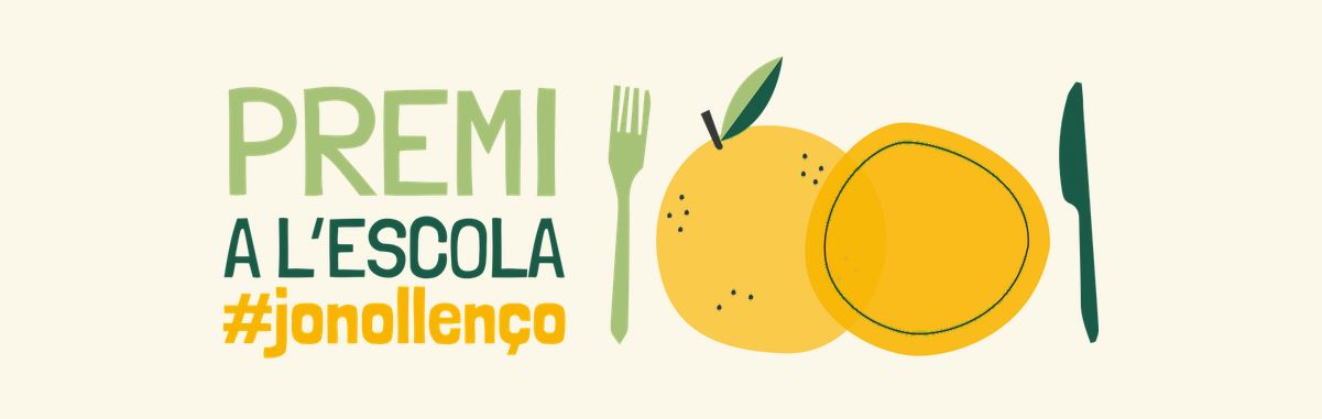 Participa en el premio "A l’escola #jonollenço" y ayuda a reducir el desperdicio de alimentos