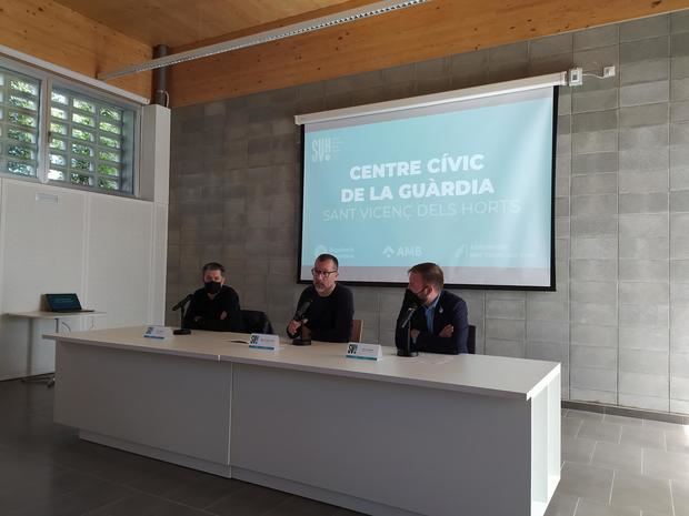 Abren el Centro Cívico de La Guardia en Sant Vicenç dels Horts