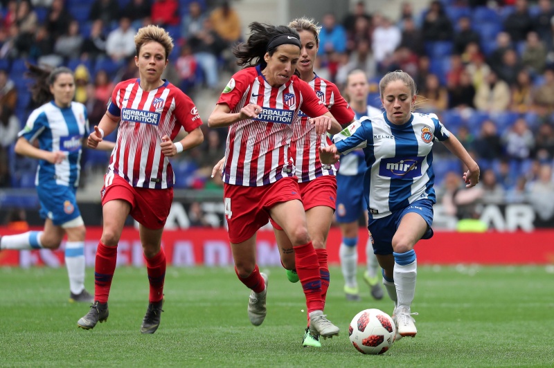 El primer femenino Espanyol se en el campo de Cornellà El Llobregat