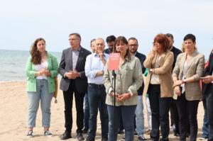 Frente municipal contra ERC porque defiende la desaparición de las playas del Delta