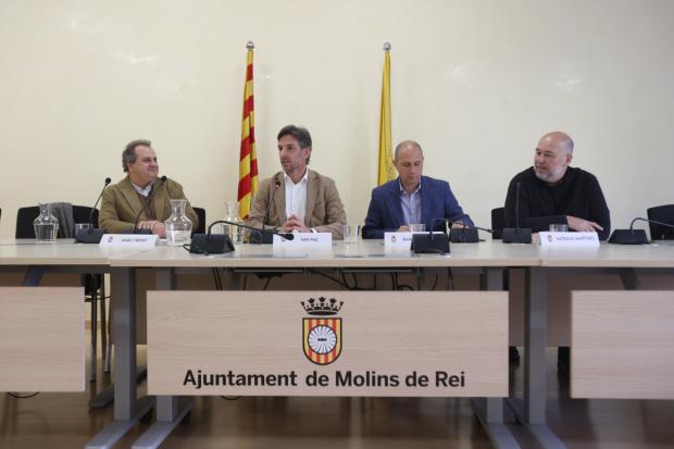 Presentación de las novedades del proyecto de la nueva residencia para gente mayor y centro de día de Molins de Rei