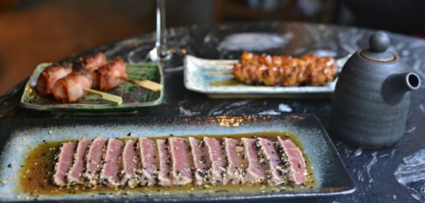 Robata, brasa japonesa y sushi femenino en el Eixample