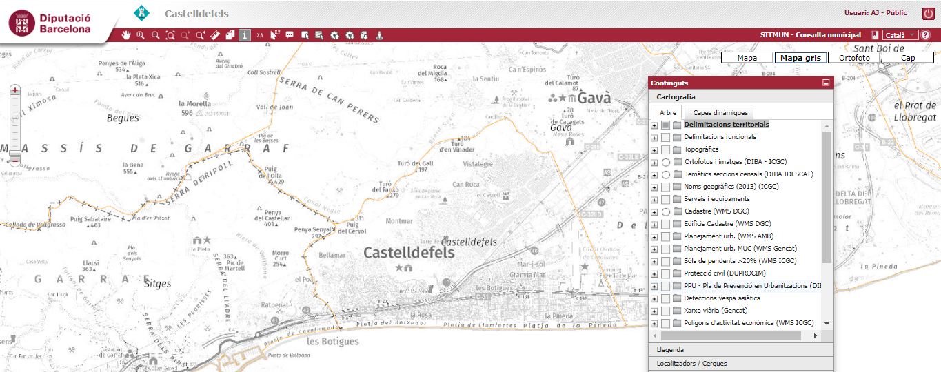 Municipios del Baix Llobregat se unen para compartir datos geográficos actualizados