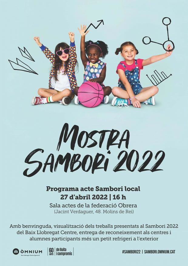 El acto de presentación deSambori 2022 se celebra el 27 de abril en Molins de Rei
