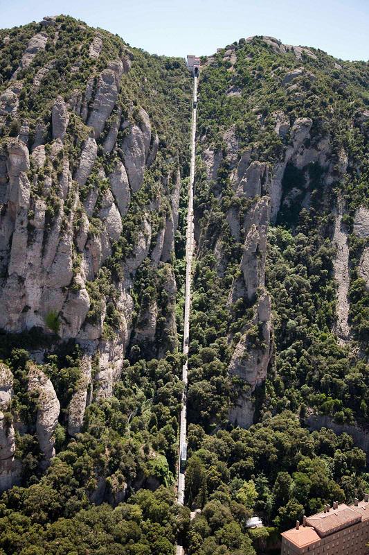 Montserrat acull la primera cursa vertical d’Espanya